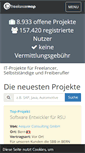 Mobile Screenshot of freelancermap.de